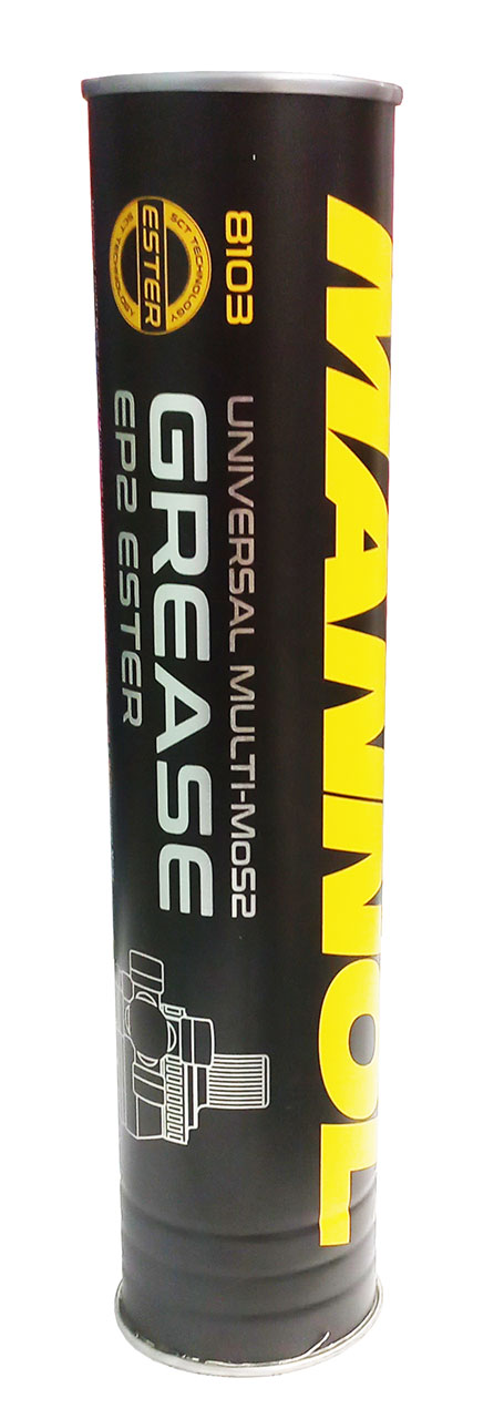 Универсальная литиевая смазка MANNOL 8103 EP-2 Multi MoS2 Grease EP2, 400 г