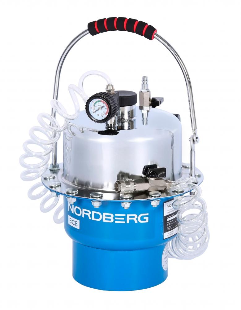 Установка пневматическая для прокачки тормозной системы, 5 л