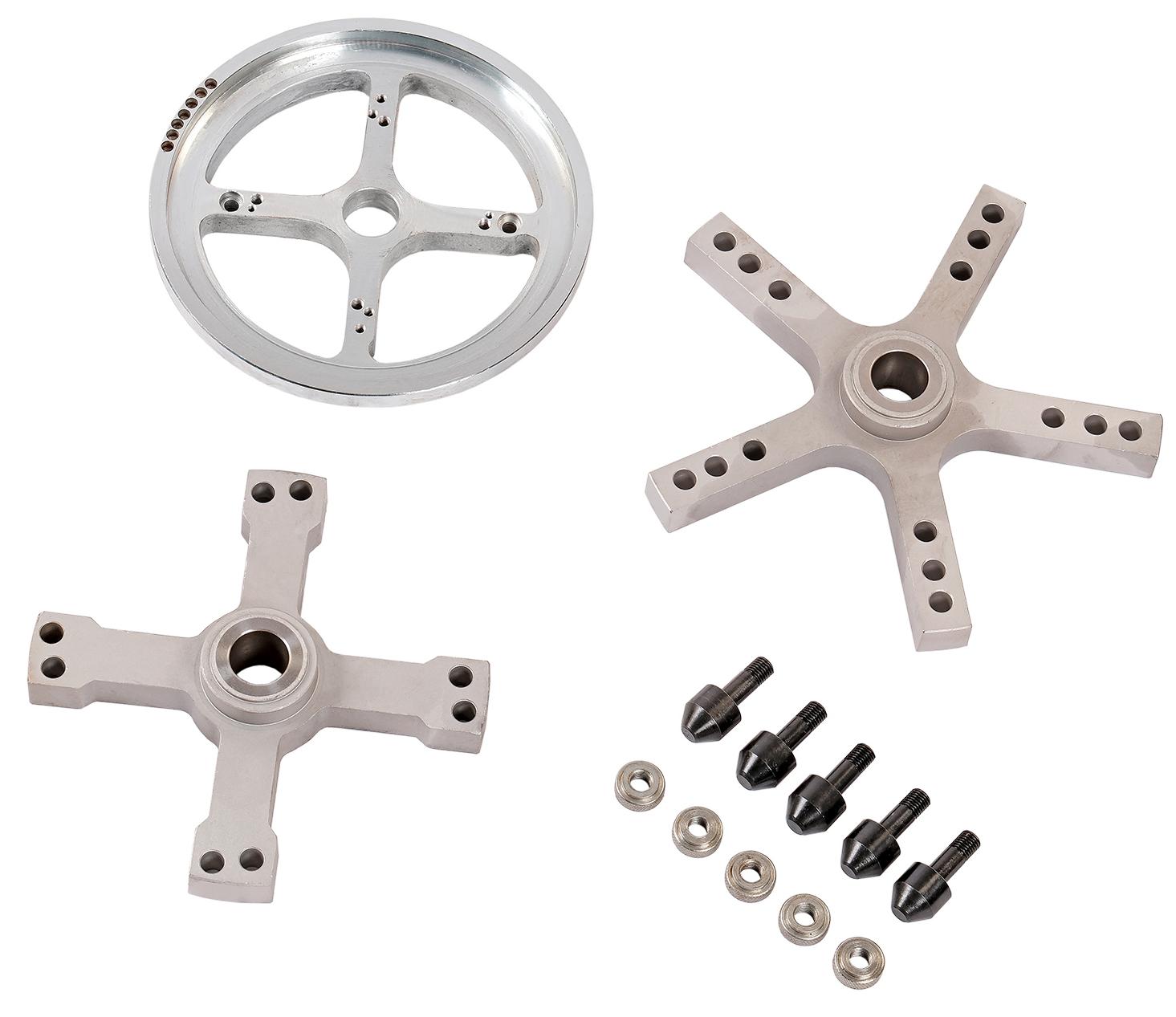 Адаптеры 5-лучевой и 4-лучевой, комплект, для NORDBERG 45TRKE