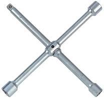 Ключ баллонный колесный крестообразный 1/2, 17, 19, 21 мм, разборный king tony 