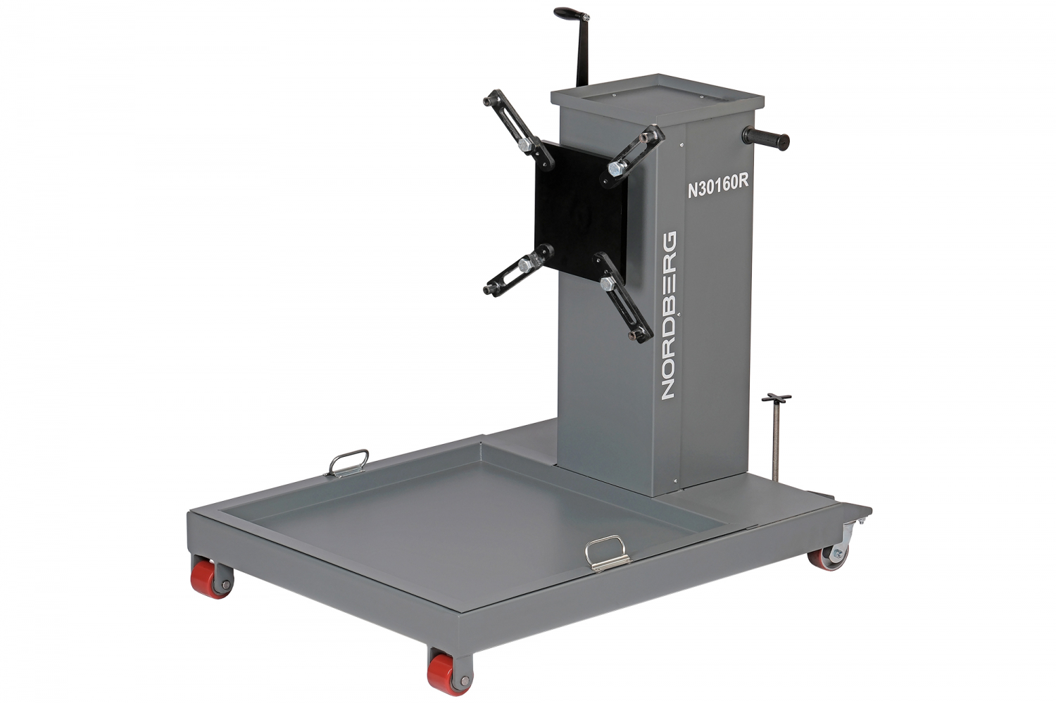 Стенд-кантователь для ремонта двигателей и агрегатов, 3 в 1, грузовой с универсальным кронштейном