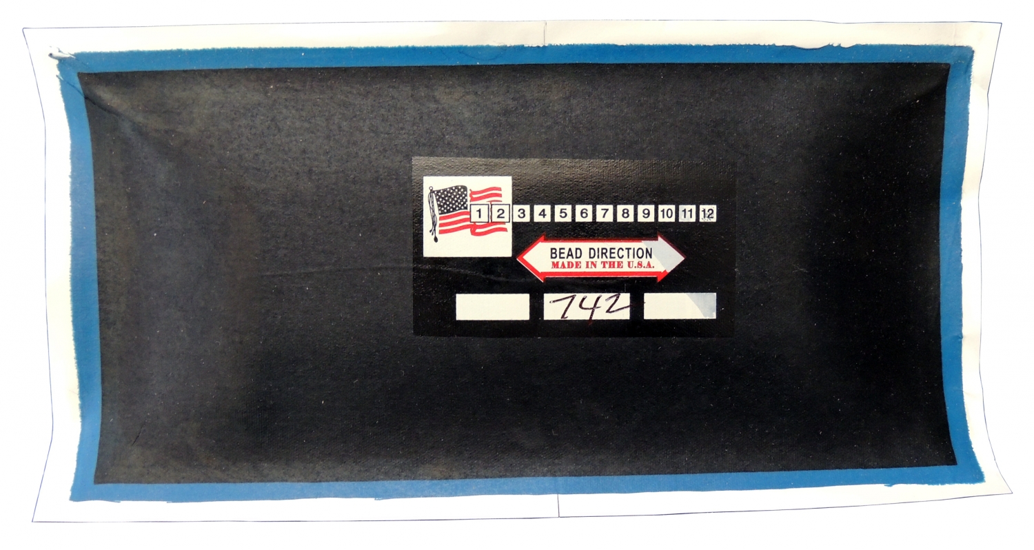 Заплата радиальная 125х254 мм.