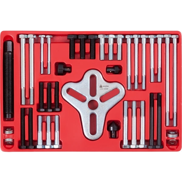 Съемник шкивов, 25-100 мм, 46 предметов