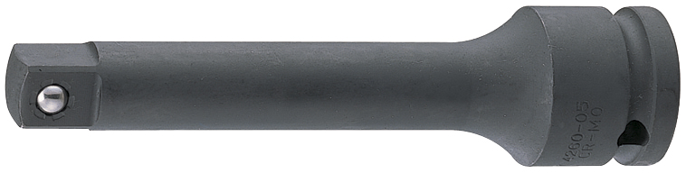 удлинитель ударный 1/2" 125 мм с шариковым фиксатором kingtony