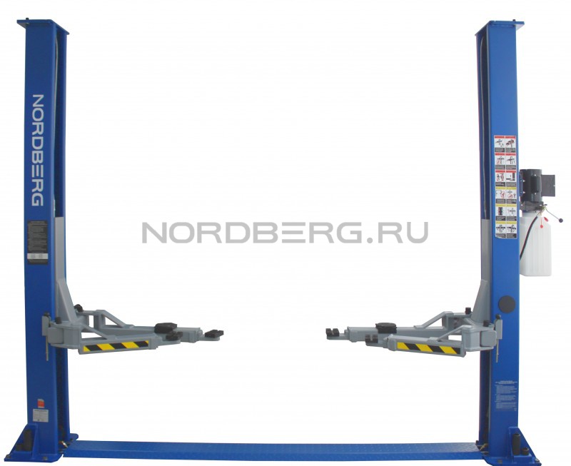 Подъемник 2-х стоечный, г/п 4 т  Nordberg N4120A-4T Подъемник 2-х стоечный, г/п 4 т  Nordberg N4120A-4T
