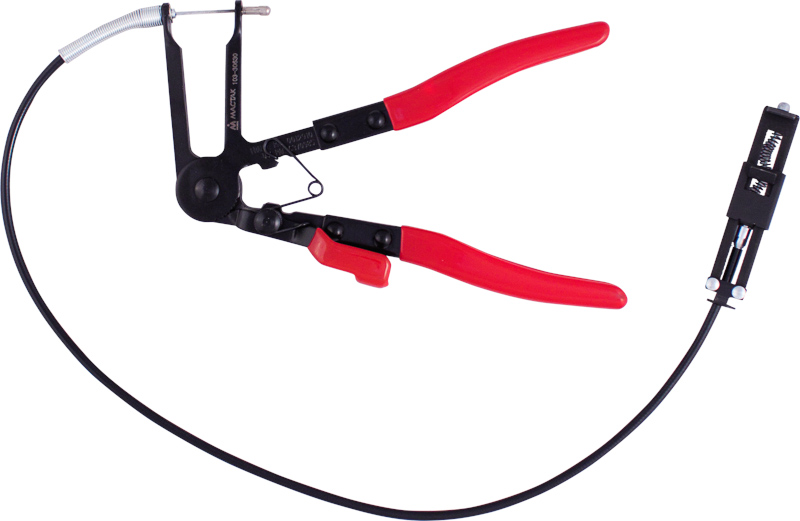 Щипцы для хомутов, универсальный, гибкий удлинитель, 630 мм 