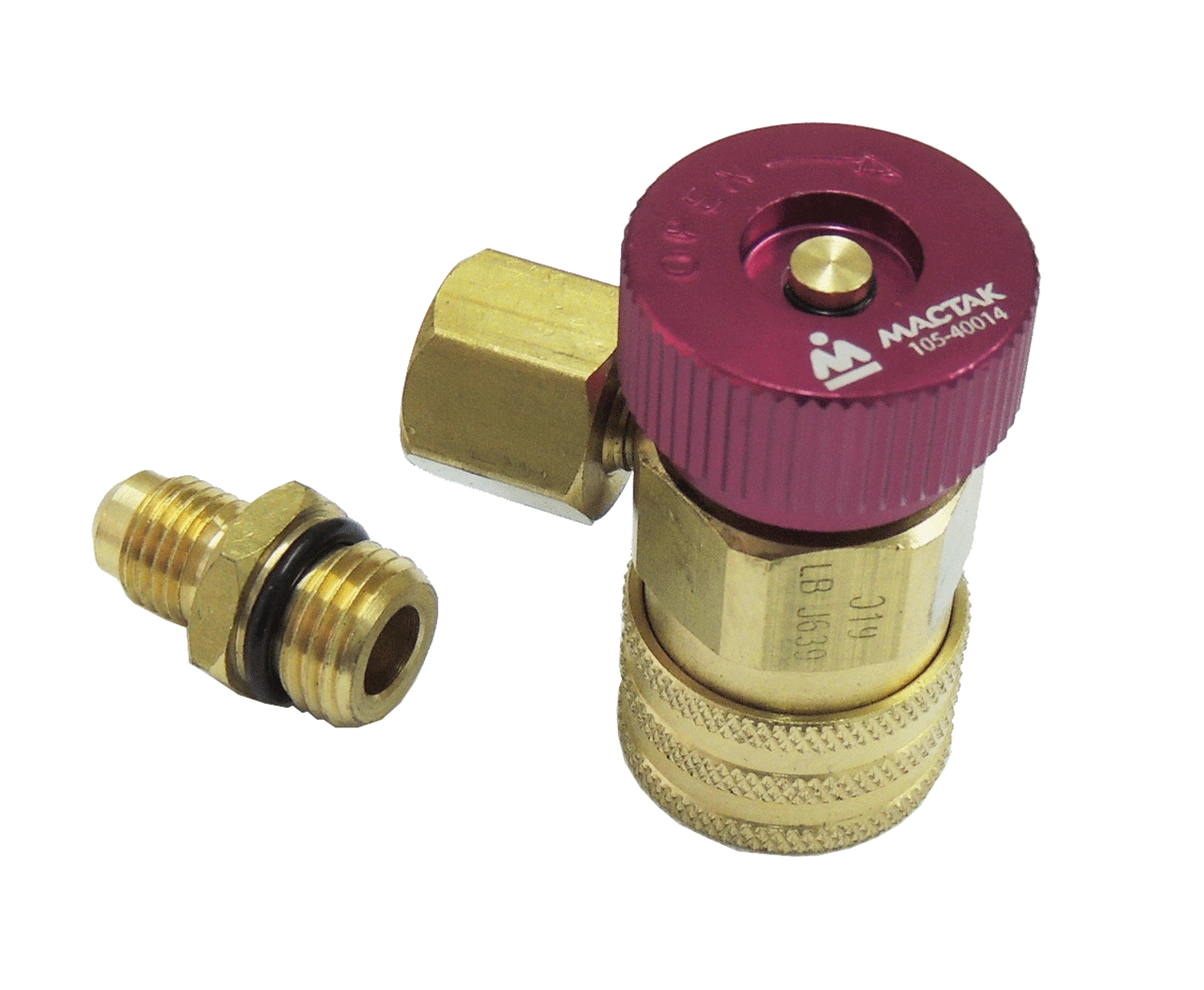 Муфта быстросъемная с вентилем, высокого давления, фреон R134a