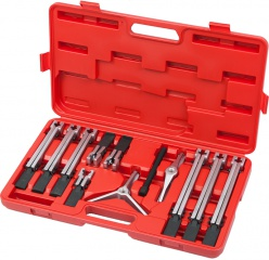 Съёмник подшипников, 2-х и 3-х захватный, кейс, 12 предметов 