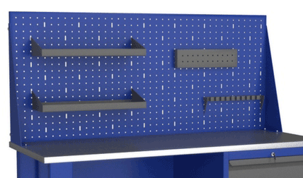 Экран Proffi 1200 мм, RAL5005 с комплектом навесок RAL7024 - базовый