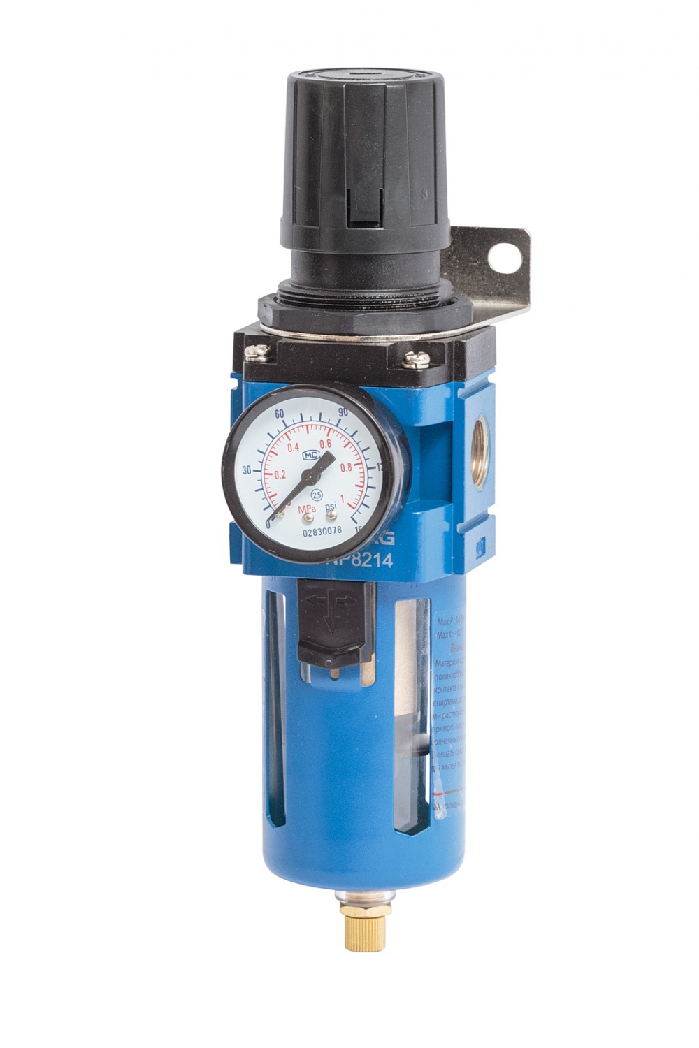 Фильтр воздушный с редуктором 1/2" 