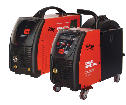Трехфазный инверторный сварочный полуавтомат с горелкой FUBAG INMIG 350 T DG