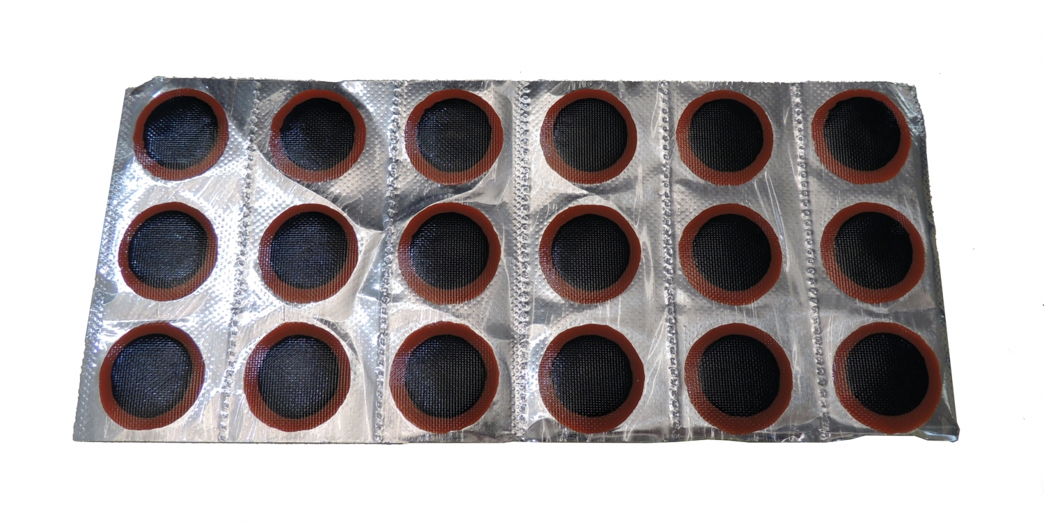 Заплаты камерные на фольге 23 мм.