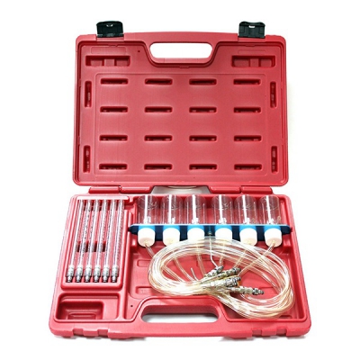 Набор для тестирования дизельных форсунок Common Rail, кейс, 12 предметов 