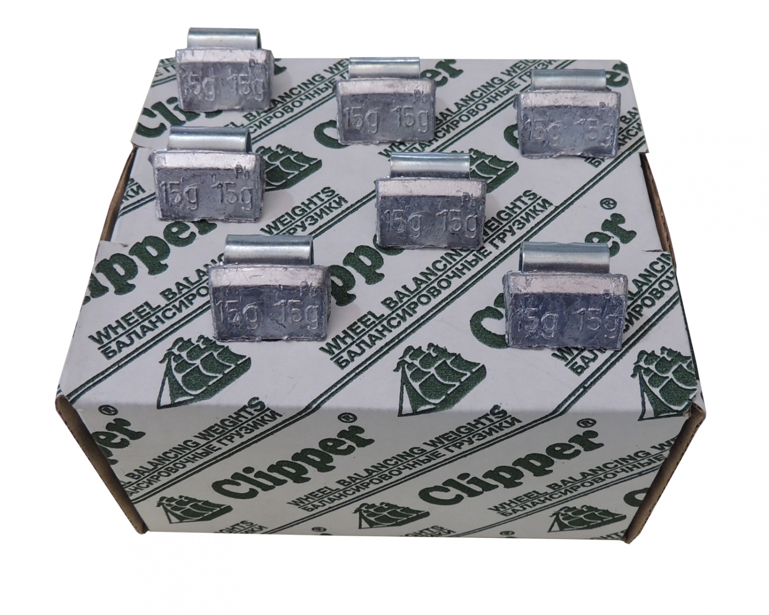 Грузики балансировочные для литых дисков 15 гр.
