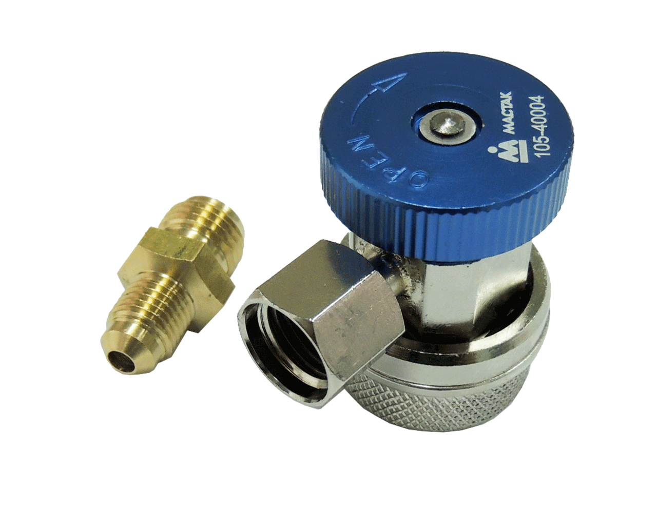 Муфта быстросъемная с вентилем, низкого давления