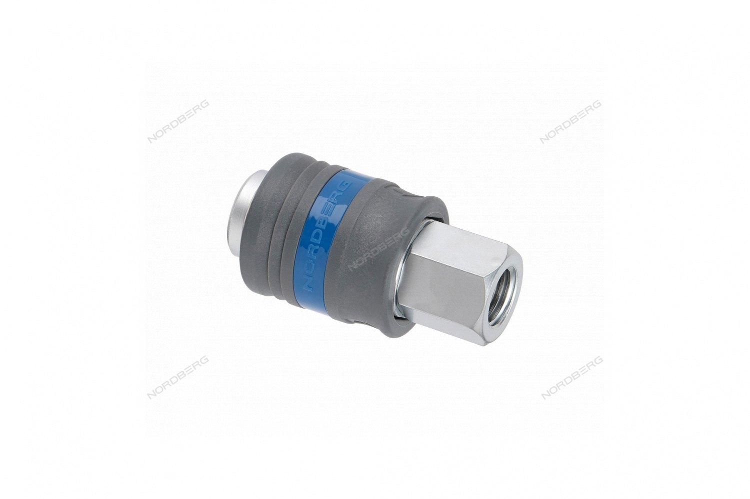 Разъем "мама" быстросъемный - резьба F1/4", с пластиковой муфтой