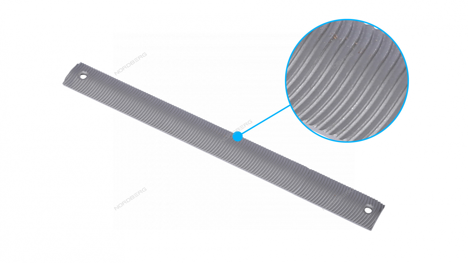 Рихтовочное полотно 350х35 мм, шаг 2,8 мм/9TPI (9 зубьев на дюйм), толщина 8,5 мм