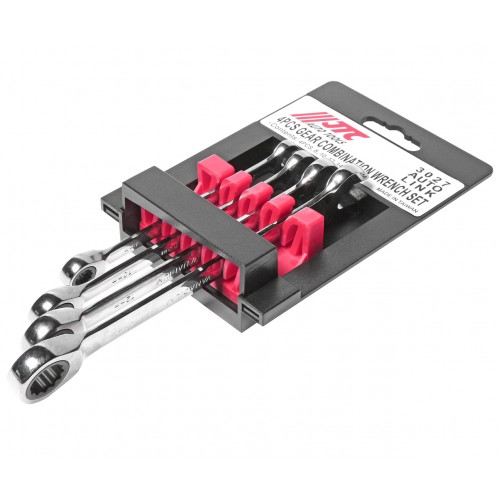 Набор ключей комбинированных трещоточных 8-14мм 4 предметов в холдере 
