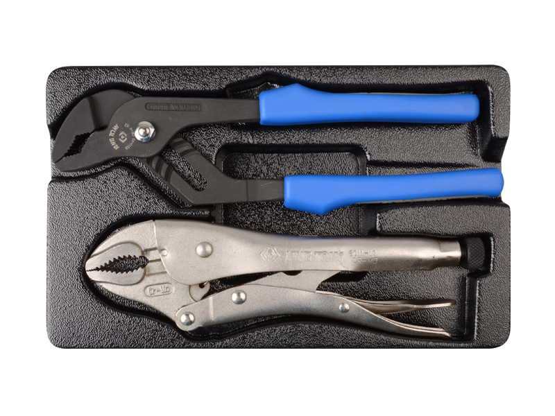 Набор переставные клещи и зажим, ложемент 