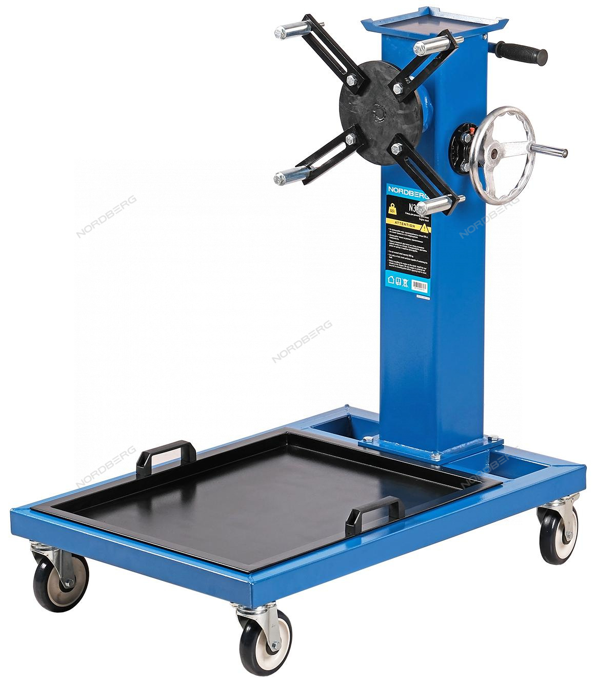 Кантователь двигателя профессиональный с редуктором, 500 кг