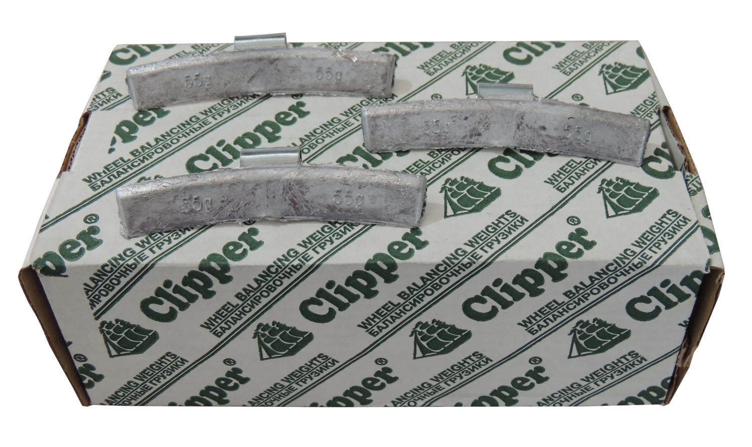 Грузики балансировочные для литых дисков 55 гр.