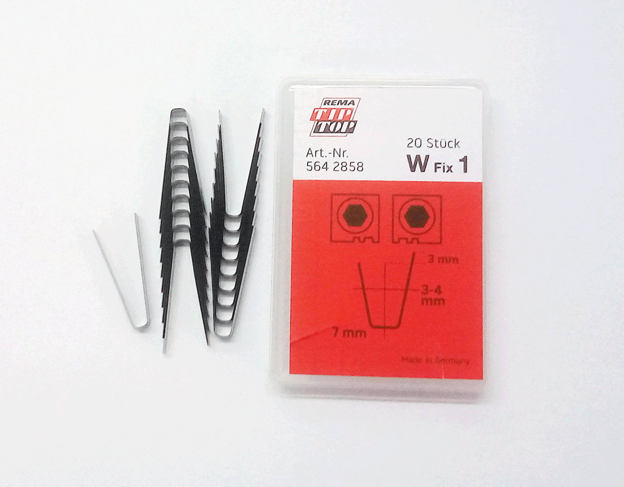 TIP-TOP НАБОР ЛЕЗВИЙ W1 (20шт.)