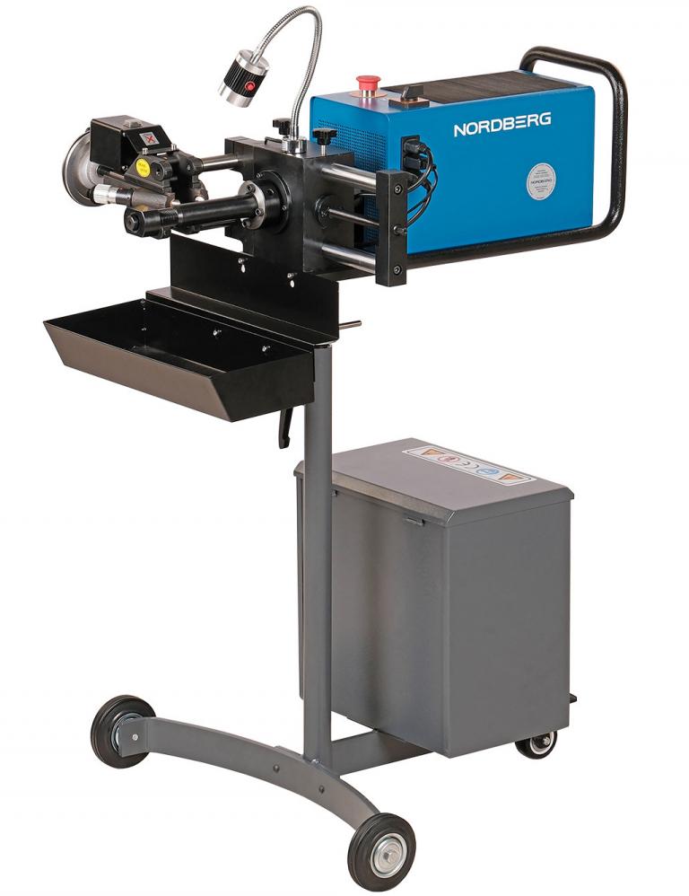 Станок для проточки тормозных дисков без снятия и со снятием 