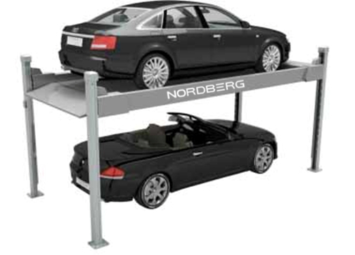 Парковка двухуровневая, четырехстоечная, 3 т