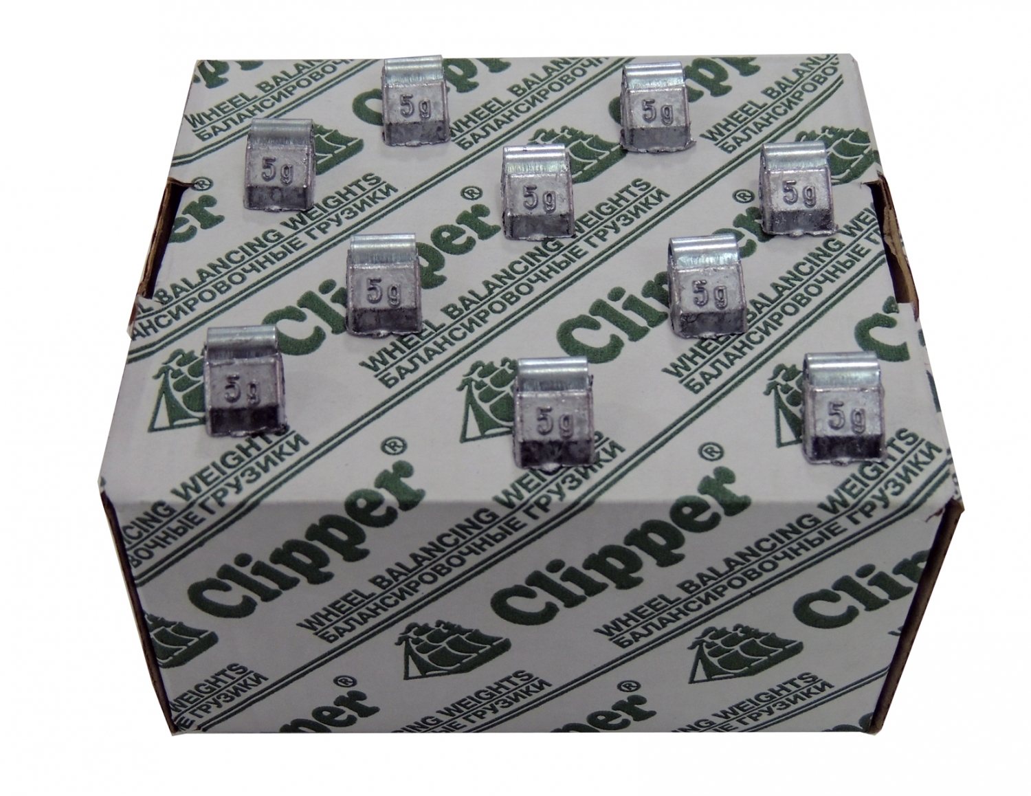 Грузики балансировочные для стальных дисков 5 г, 200 шт.