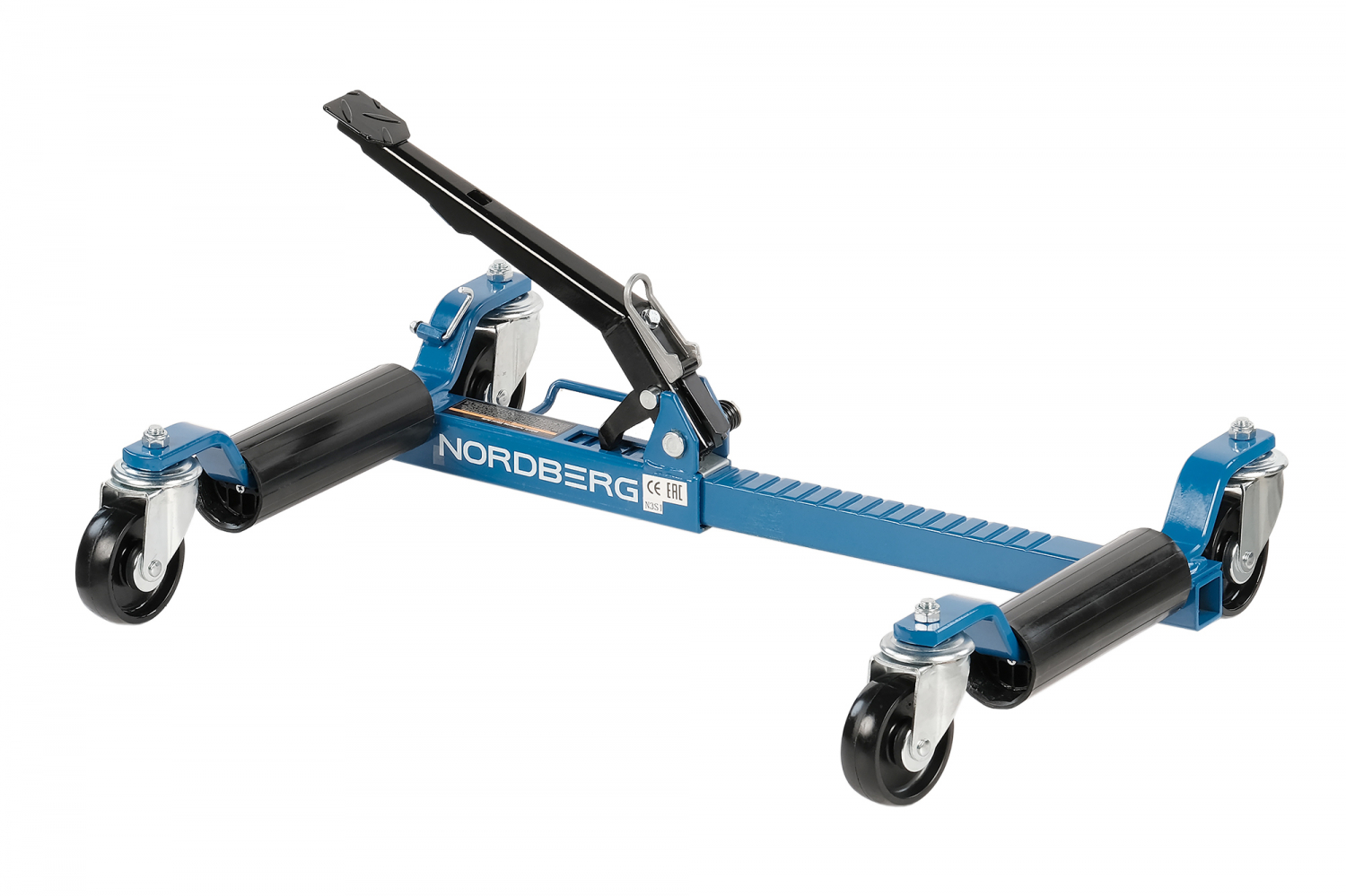 Тележка механическая для перемещения автомобиля