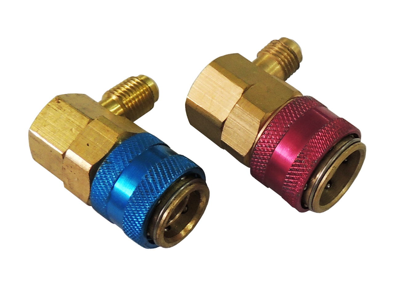 Вентиль быстросъемный под углом 90°, 2 шт.