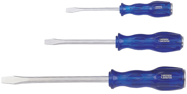 отвертка силовая, шлицевая 5,5 мм, 75 мм kingtony