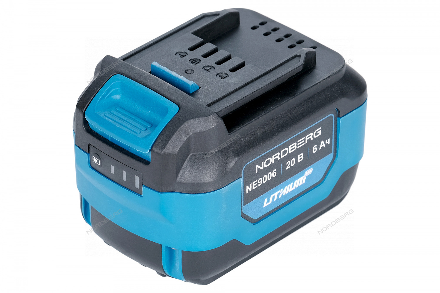 Аккумулятор Li-ion, 20 В, 6 А·ч