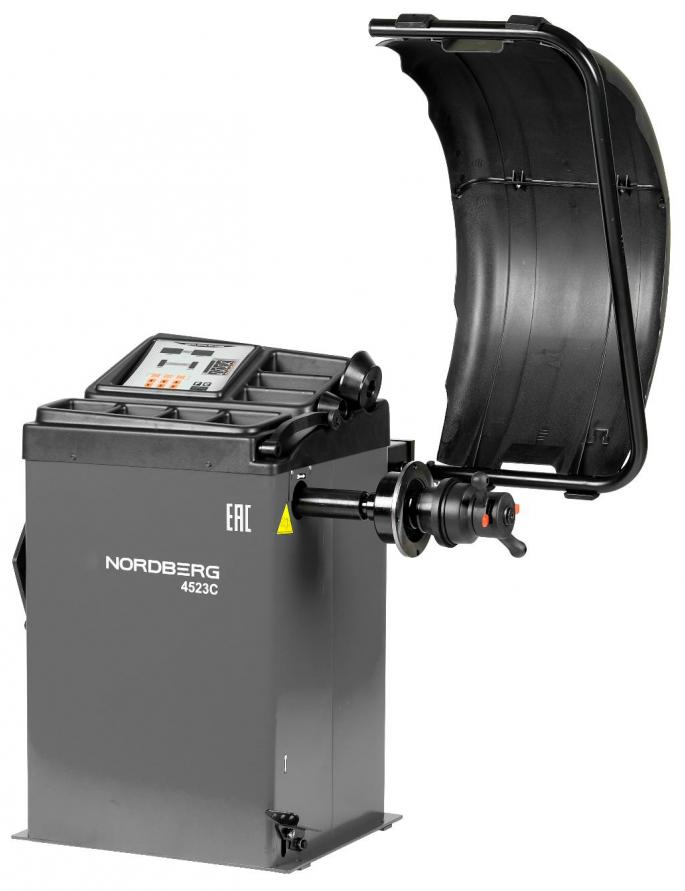 Станок балансировочный с ручным вводом параметров, серый