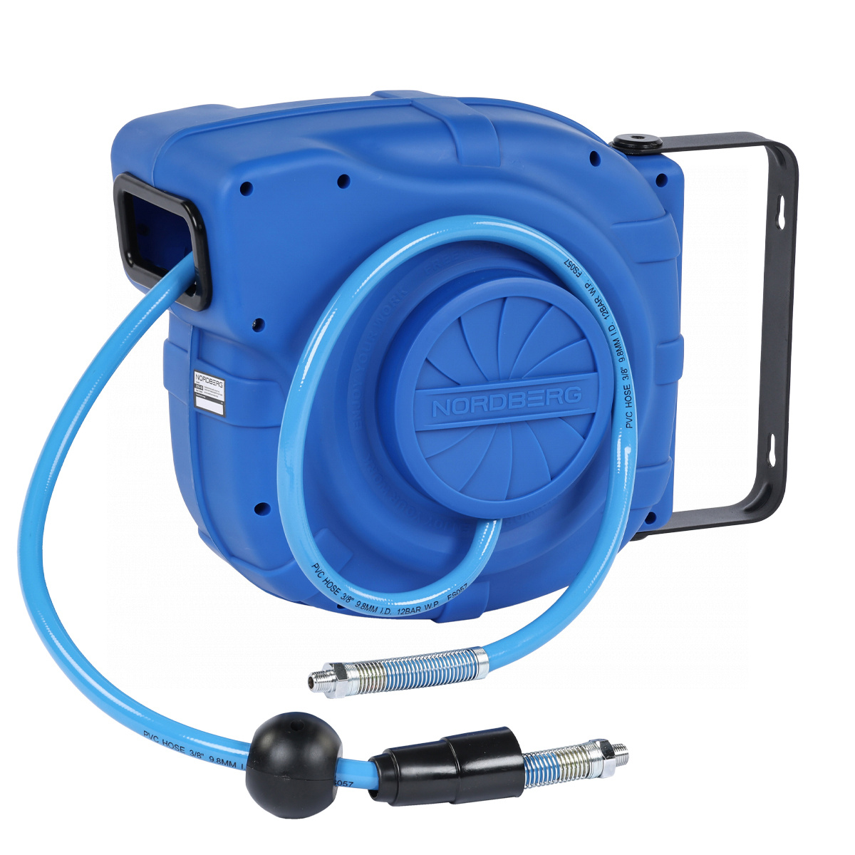 Шланг воздушный на катушке ПВХ Ø 10x16 мм 14+1 м (15 м)