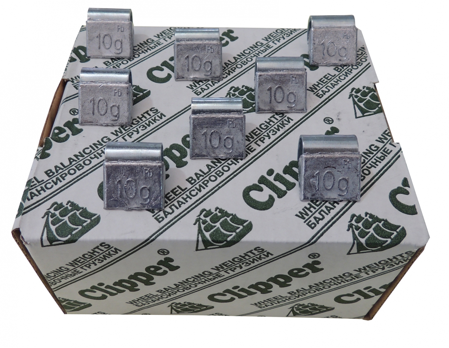 Грузики балансировочные для литых дисков 10 гр.