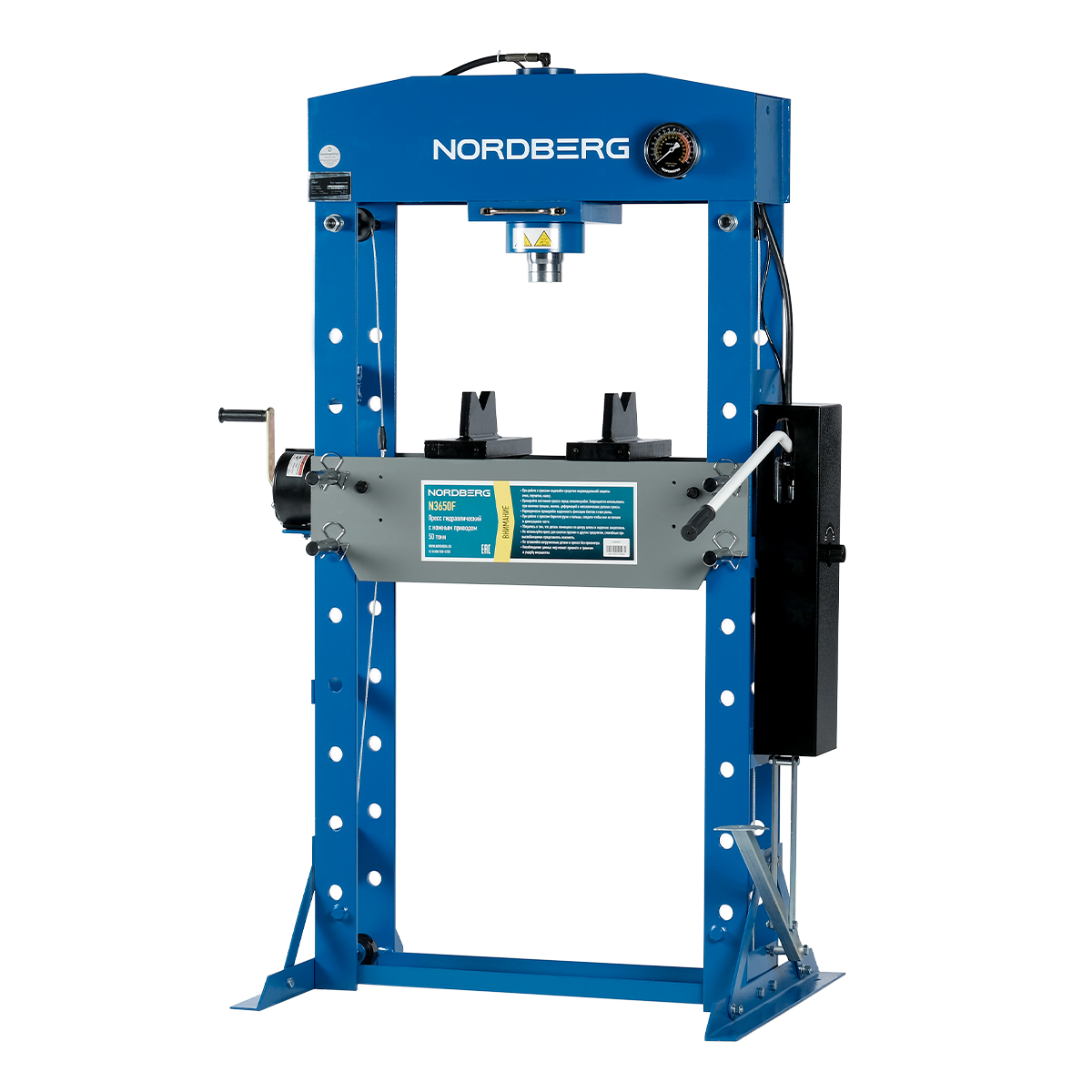 Пресс гидравлический, 50 т, ножной привод