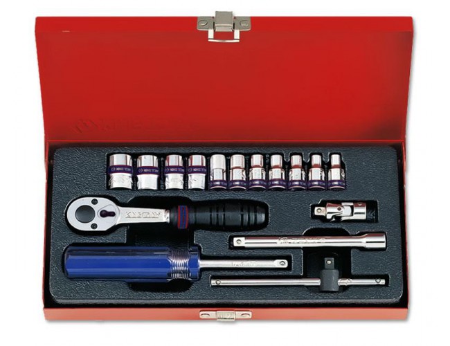 Комплект торцевых головок 1/4”