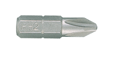Насадка (бита) торцевая  Phillips 1/4" L=25мм PH0