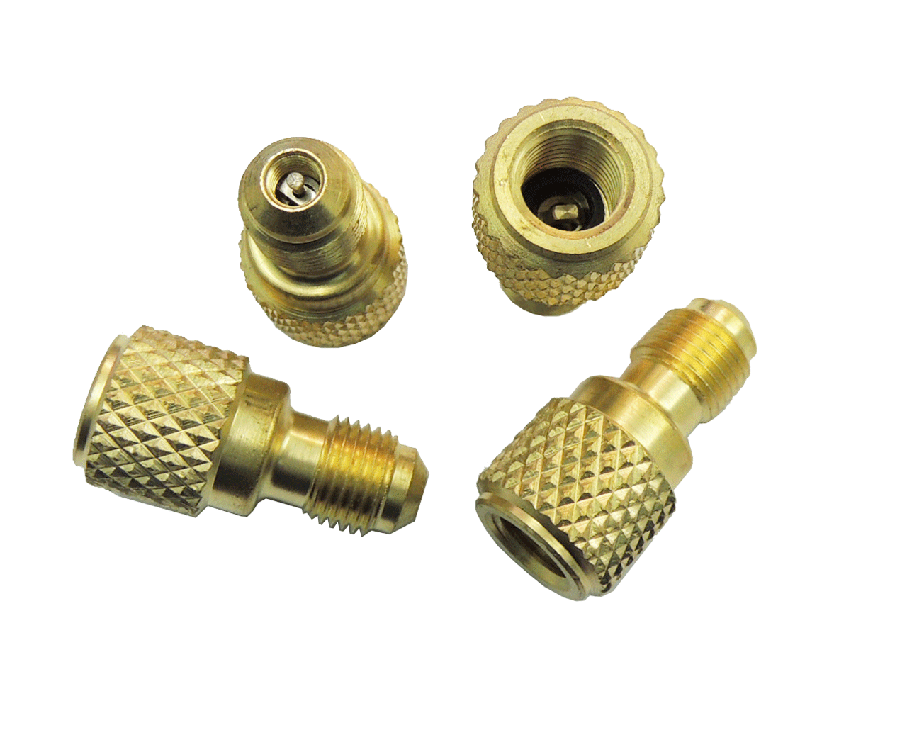 Переходник с клапаном 5/16"M SAE*1/4"F