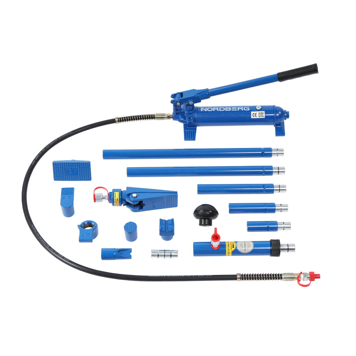 Растяжка рихтовочная в кейсе, усилие 4 т