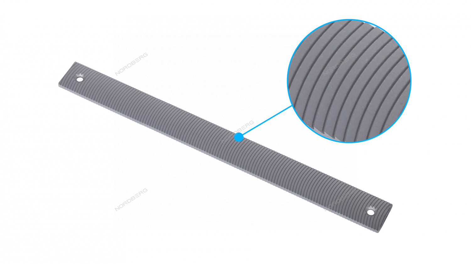 Рихтовочное полотно 350х35 мм, шаг 2,8 мм/9TPI (9 зубьев на дюйм), толщина 5 мм