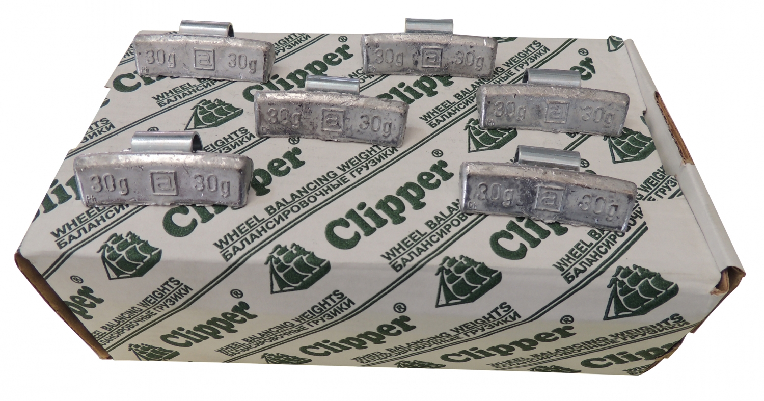 Грузики балансировочные для литых дисков 30 гр.