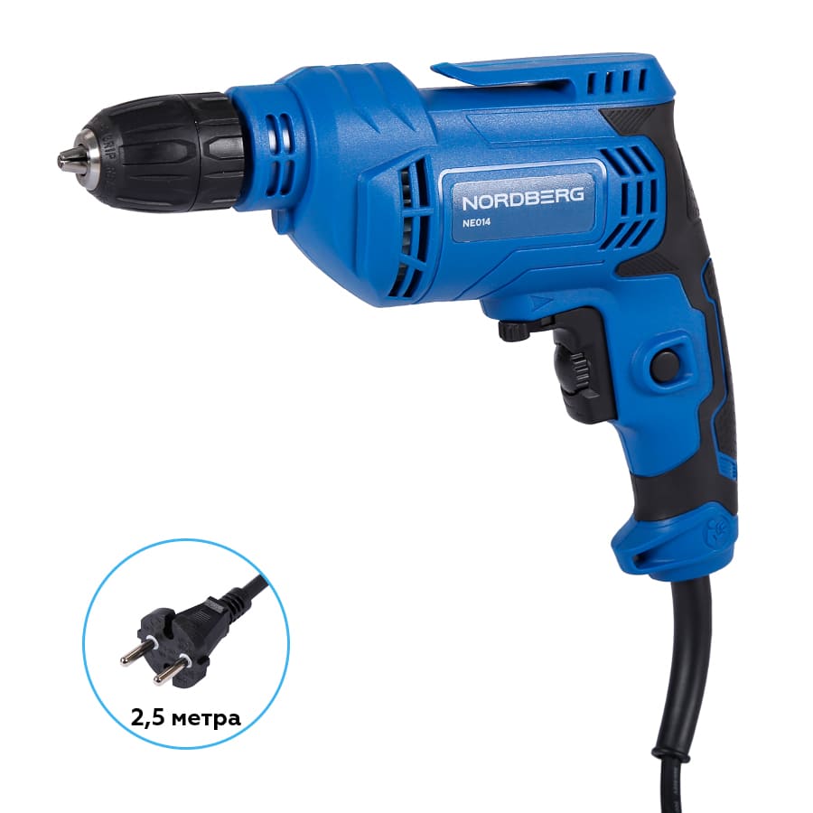 Дрель, макс. Ø сверла 10 мм, 450 Вт