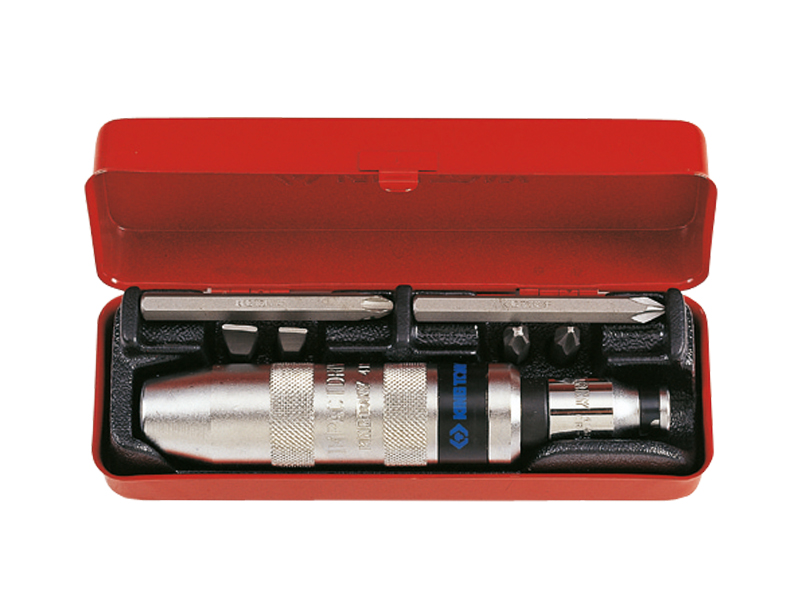 Отвертка ударная с принадлежностями 5/16, 8 предметов
