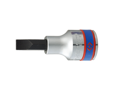 Насадка (бита) торцевая   Slotted 1/2” L=60мм 1,6х10 мм