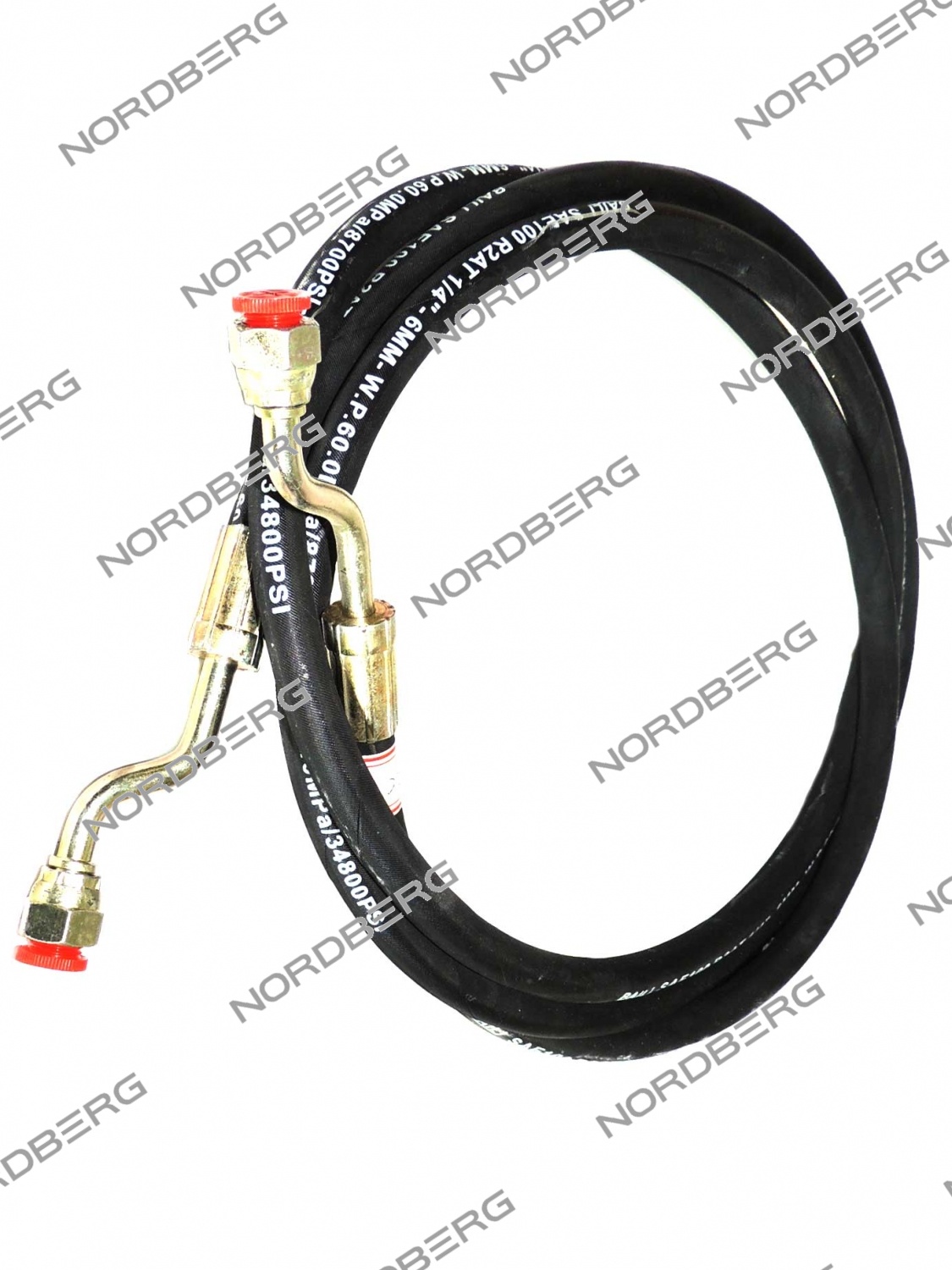 Шланг гидравлический, длинный для подъемника NORDBERG 4122A-4T