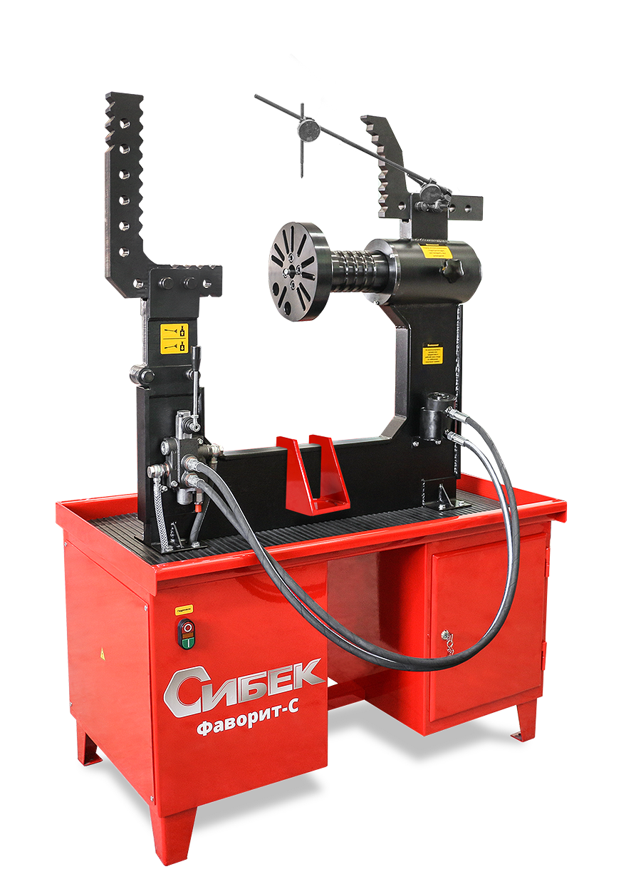 Стенд для правки легкосплавных дисков 