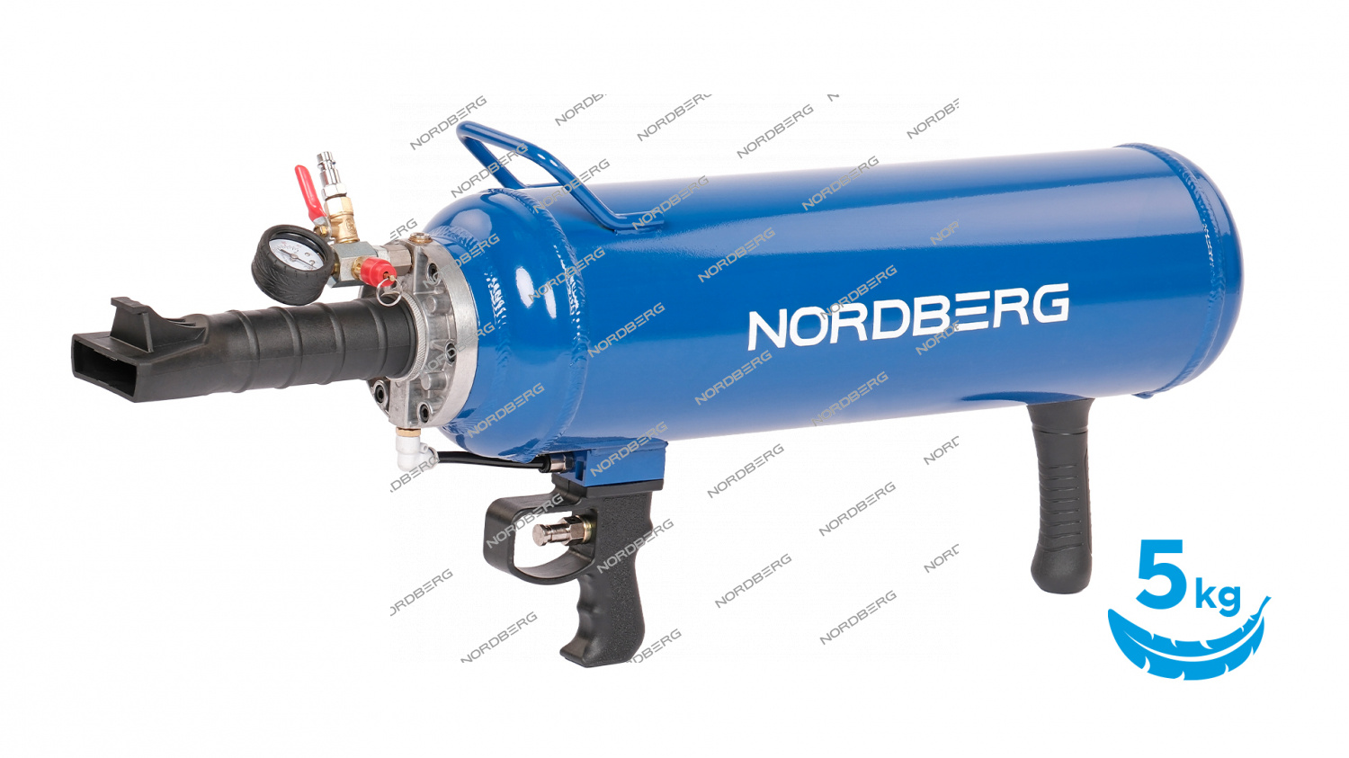 Бустер автоматический, алюминиевый ресивер, 12 л NORDBERG CH3AL