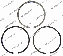 Комплект поршневых колец на один поршень для головки NCE660